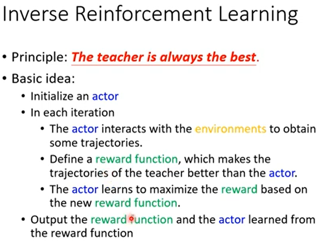 Inversed Reinforcement Learning流程图